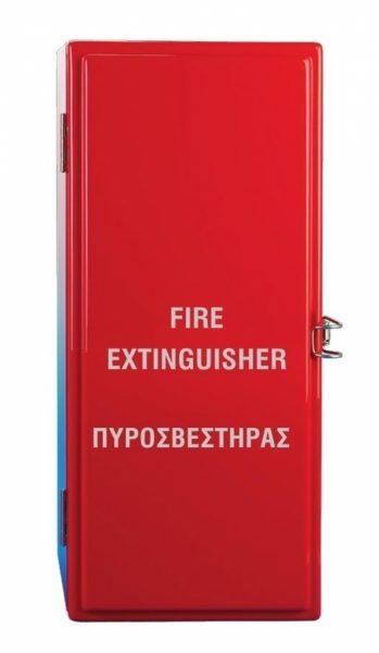 Θήκη πυροσβεστήρα 6kg/6lt πολυεστερική
